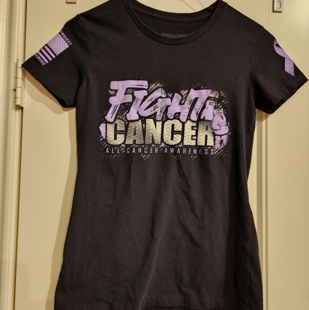 Til Valhalla "Fight Cancer" Tee
